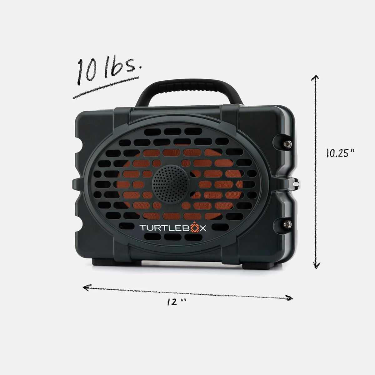 Turtlebox Original Gen 3: Altavoz Bluetooth portátil para exteriore...
