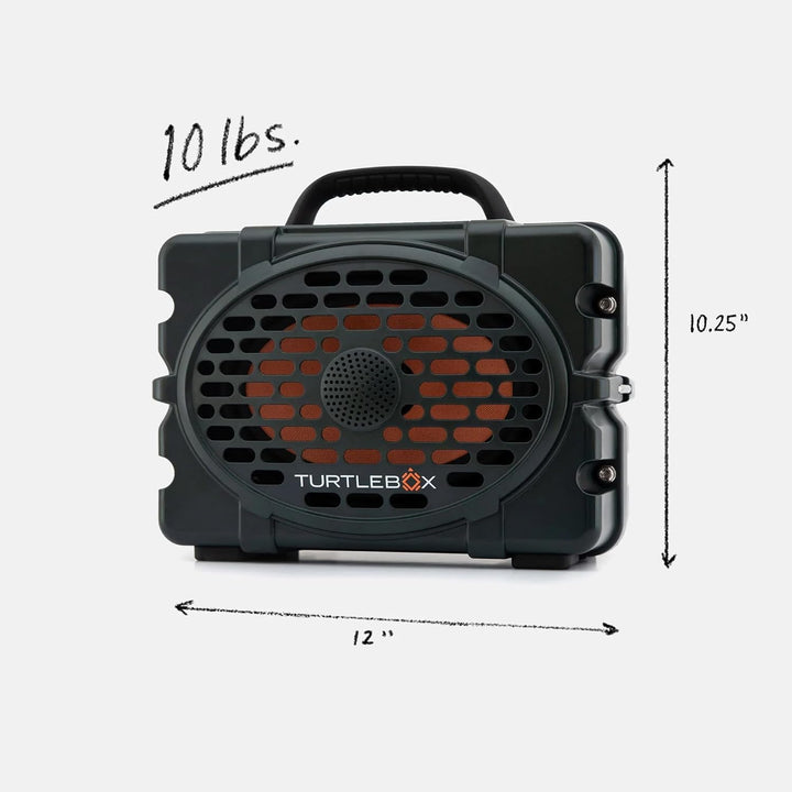 Turtlebox Original Gen 3: Altavoz Bluetooth portátil para exteriore...