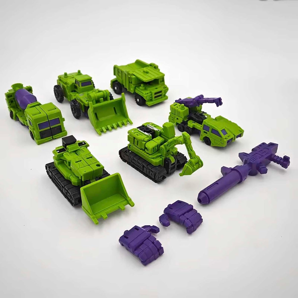 6 en 1 Transformar Combiner Deformación Guerras Combiner Juguetes 8