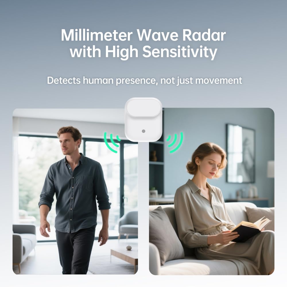 Lafaer Sensor inalámbrico de presencia humana LWR01 radar