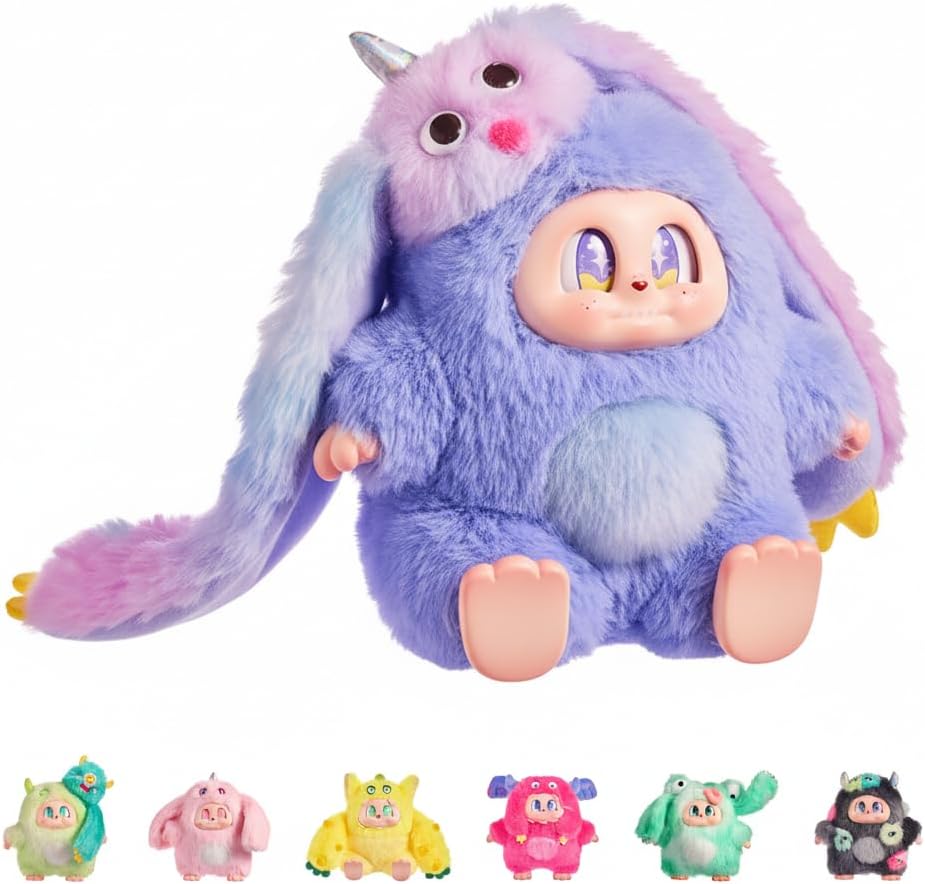 POP JOY Peluche Blindbox Monster Cupa - Llavero de peluche (al azar 1)