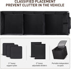 HIRALIY 75L Organizador de maletero de coche para SUV con bolsa de
