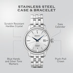 Reloj automático SEIKO para hombre - Presage Cocktail Time - Esfera con patrón