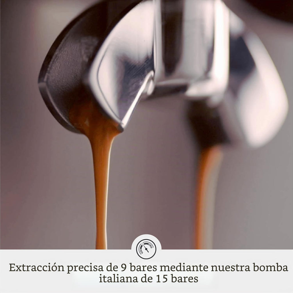 Breville Máquina Espresso Oracle, BES980XL de plata