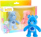 Care Bears - Figuras de acción articuladas, paquete de 2, figuras d...