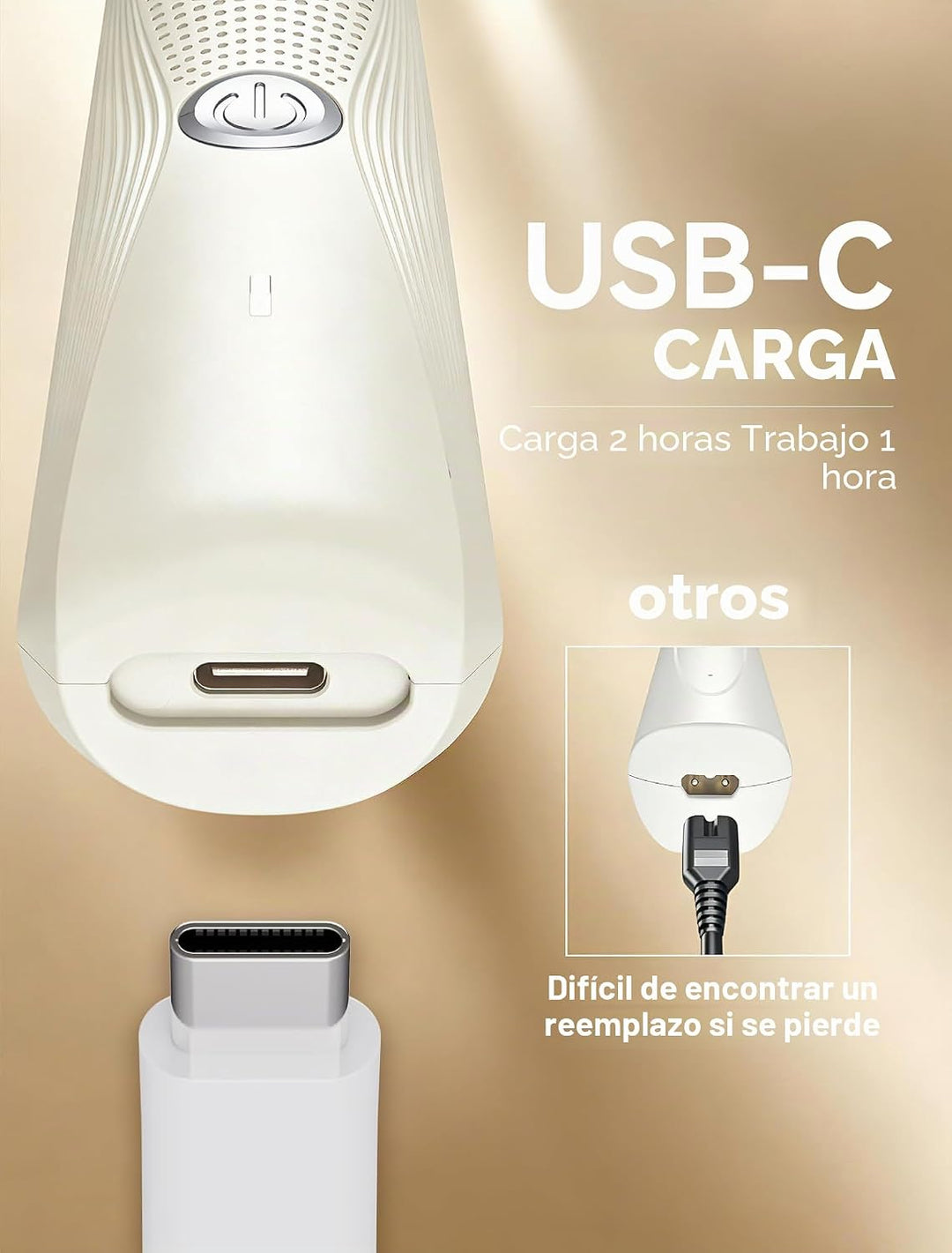 Unibono Recortadora de pelo Pubic para mujer, recortadora de bikini...