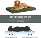 Cama ortopédica impermeable para perros al aire libre XL para