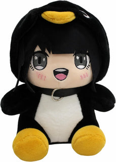 BXCH Gugugaga - Almohada de felpa de pingüino para fanáticos y amig...