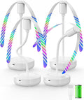 Edvision Fly Fans para mesas, ventilador de alimentos recargable de...