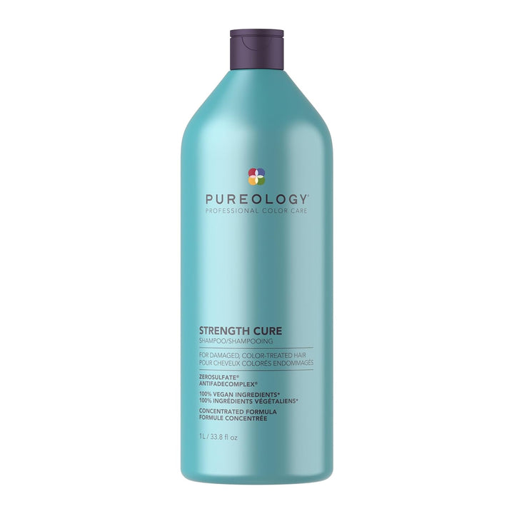 Pureology Champú Strength Cure | Para cabello dañado y teñido | For...