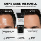 Anthony Instant Fix - Control de aceite para hombres – Loción matificante para piel grasa, 3 Fl Oz
