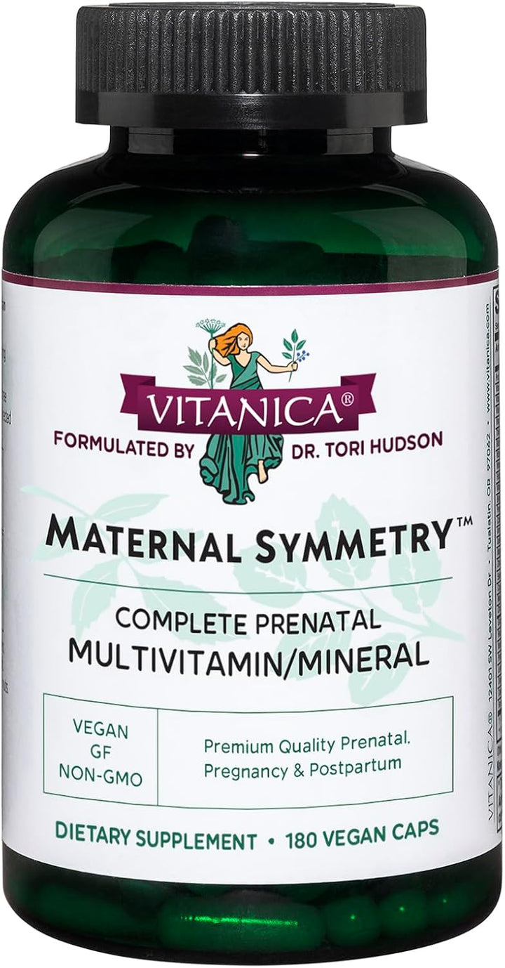 Vitanica Simetría materna, vitaminas prenatales y posnatales, vegan...