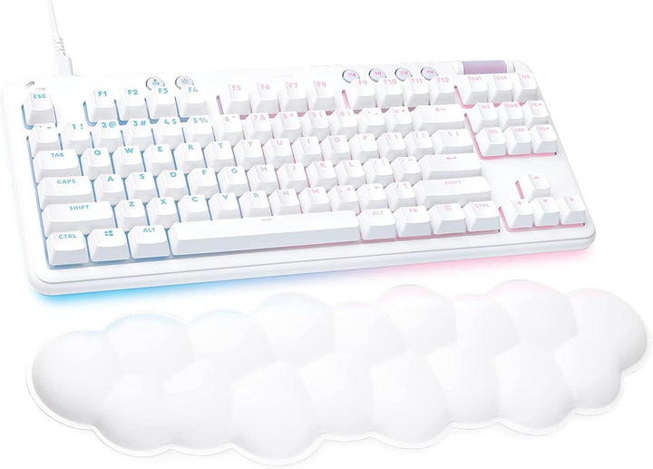 Logitech G Teclado 713 para juegos con cable con iluminación LIGHTS...