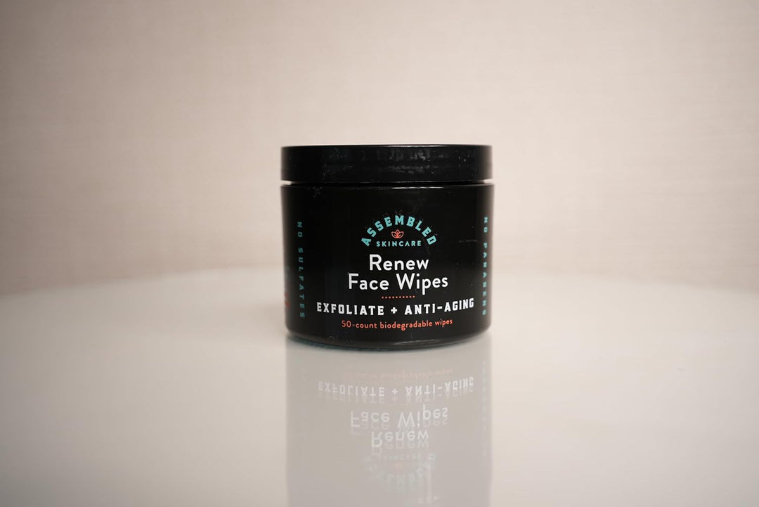 Toallitas faciales Renew, 50 unidades (paquete de 1). Toallitas fac...