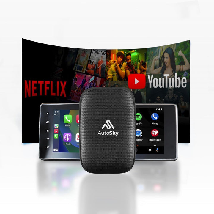 AutoSky AI Box Lite Adaptador inalámbrico para CarPlay y