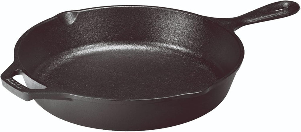 Lodge Sartén de hierro fundido pre-sazonado, sin PFAS, 10.25 pulgadas