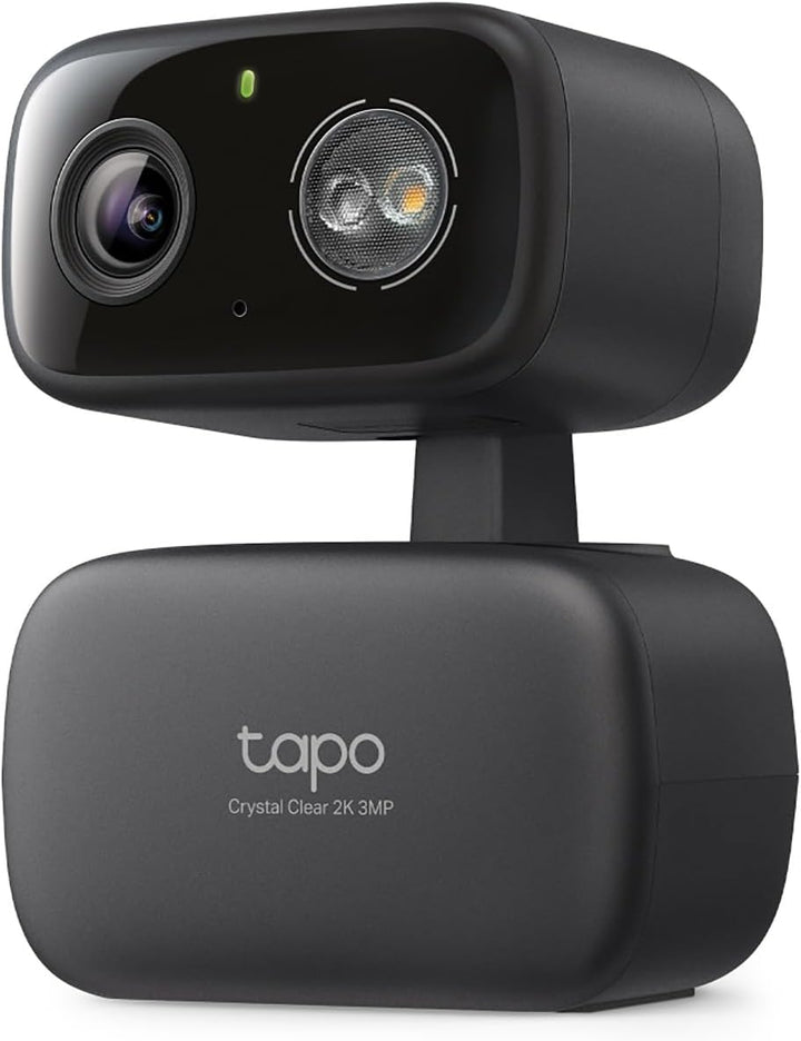 Tapo - Cámara de seguridad de 2K 3MP con inclinación para interiore...