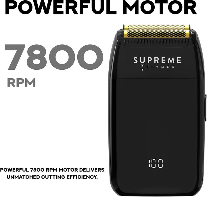 Supreme Trimmer Crunch Lite STF600 | Afeitadora profesional de dobl...