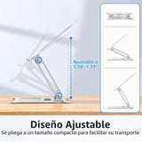 Urmust - Soporte de aluminio ligero para laptop y notebook de hasta...