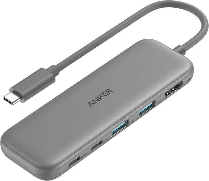 Anker Hub USB C, divisor USBC a HDMI 5 en 1 con pantalla 4K | PD má...