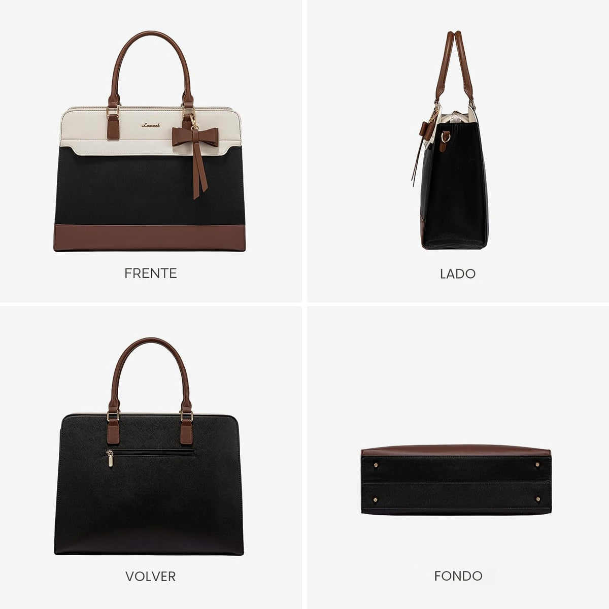 LOVEVOOK Bolsa Tote para Laptop para Mujeres, Bolsa de Trabajo de C...
