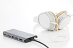 StarTech - Base de viaje USB-C 8 en 1, HDMI o VGA 4K, 100 W PD, SD, GbE