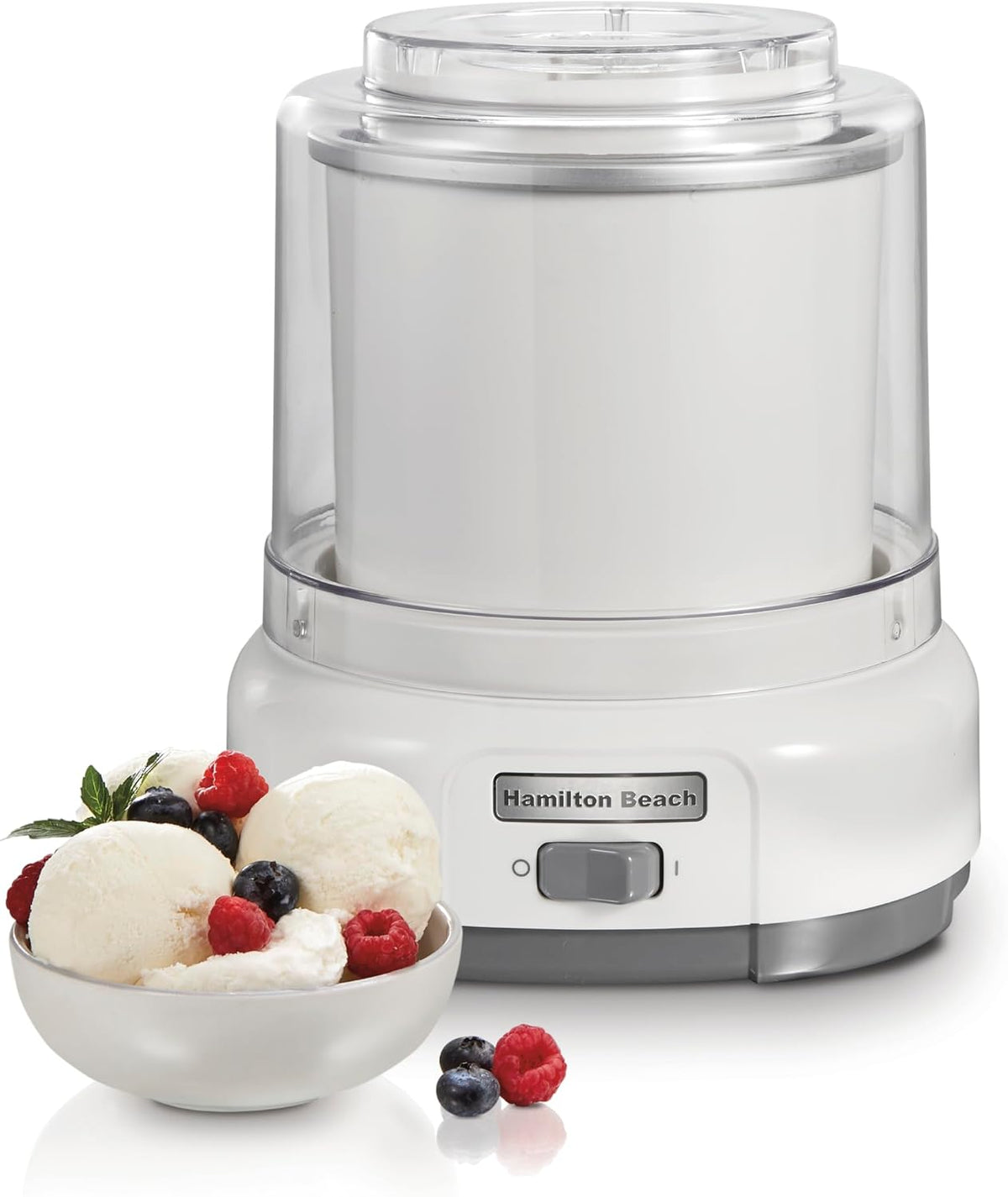 Máquina para hacer helado, de Hamilton Beach, 68881, Blanco