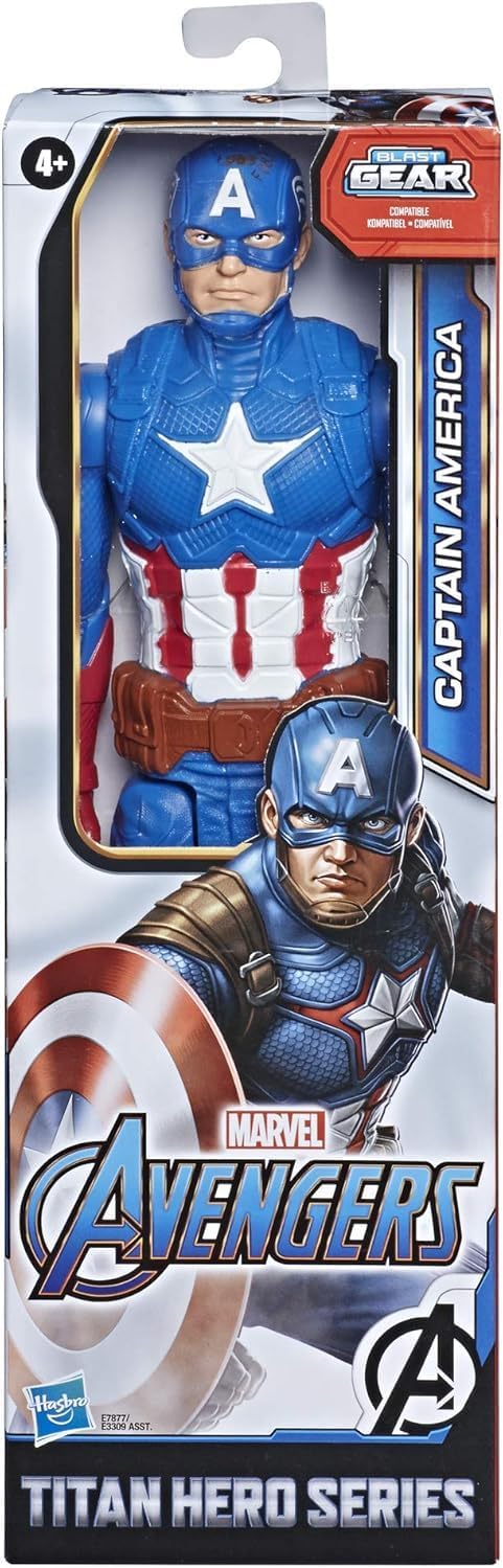 Marvel Hasbro - Figura de acción oficial de Titan Hero Series de 12...