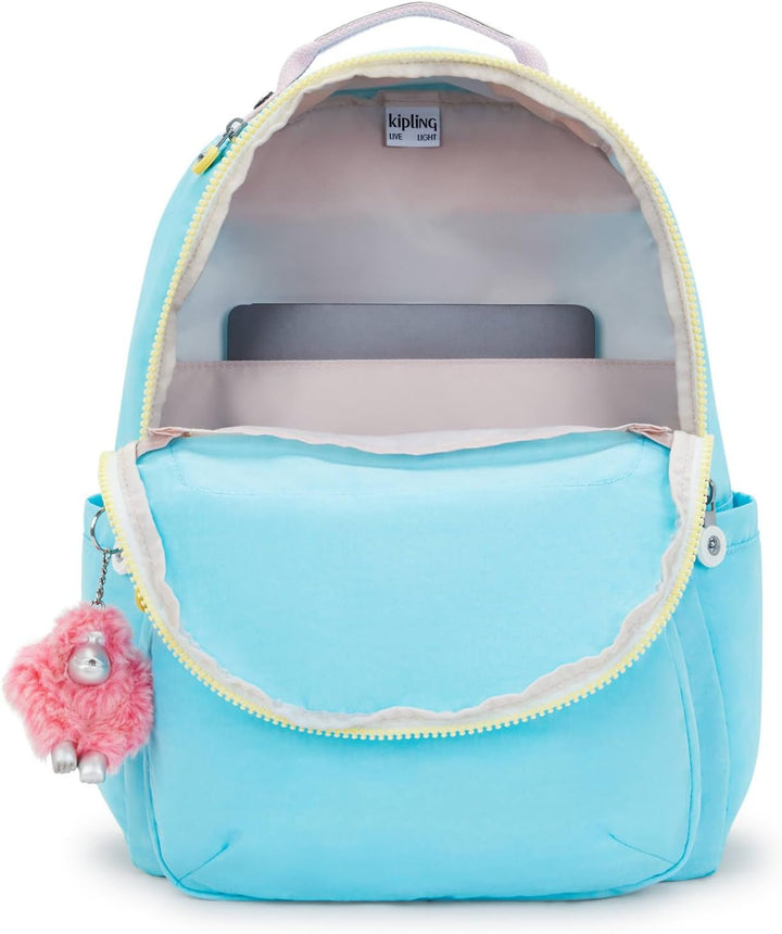 Kipling Seoul - Mochila para laptop de 15 pulgadas para mujer, dura...