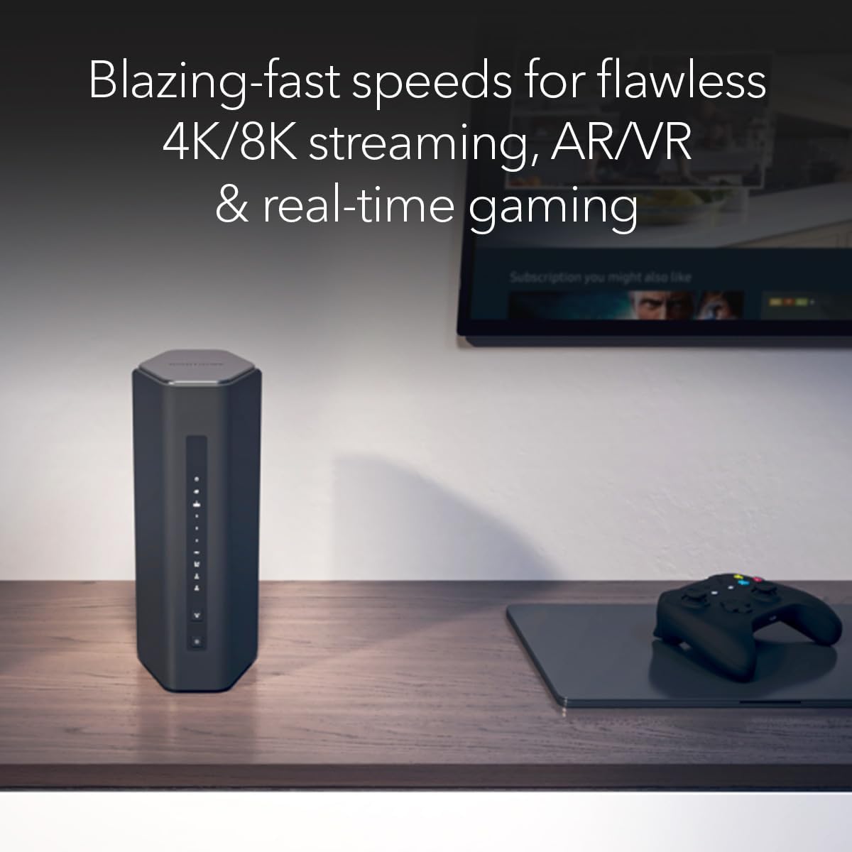 NETGEAR Nighthawk Tri-Band WiFi 7 Router (RS500) - Características...