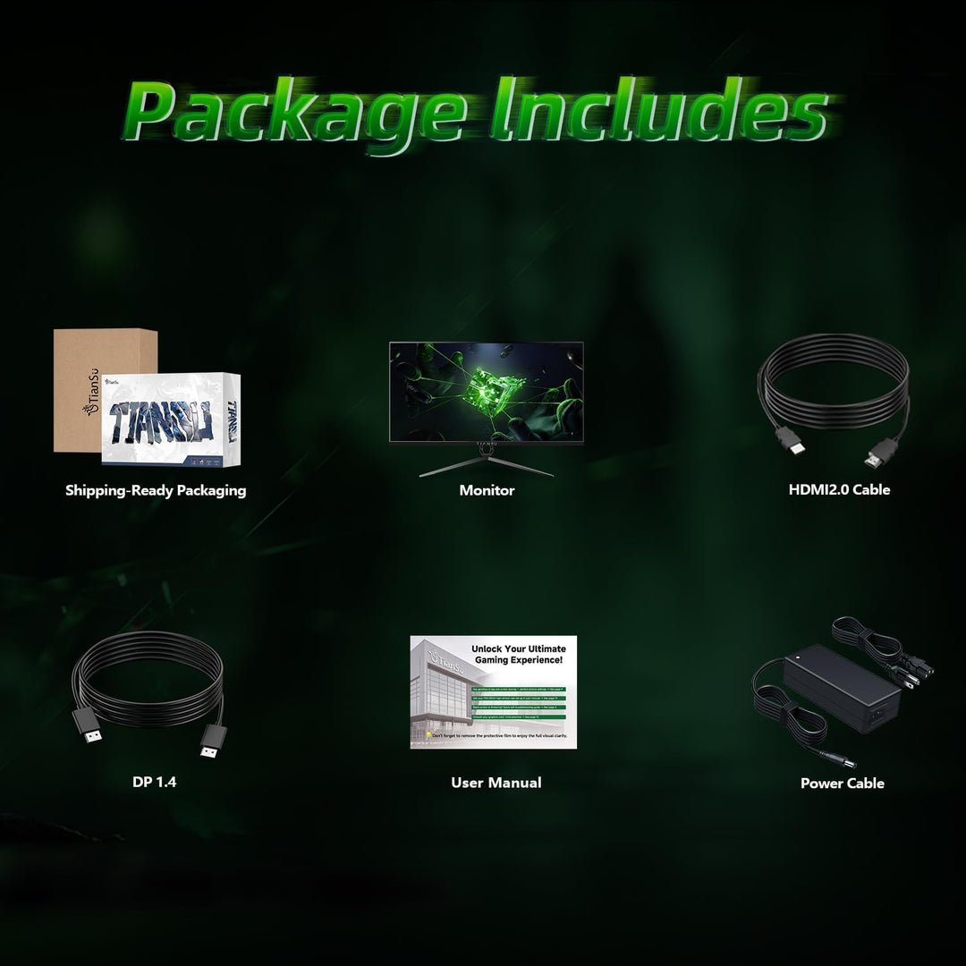 ETiansu Monitor de juegos QHD de 27 pulgadas y 260 Hz, 1440P 240Hz...
