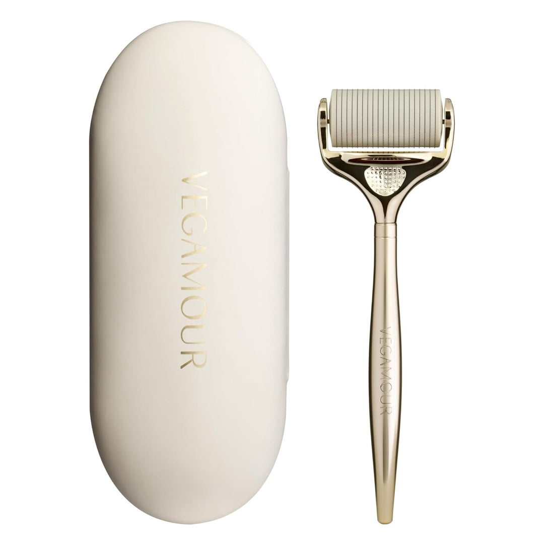 VEGAMOUR GRO+ Advanced Dermaroller | 1,200 Microneedles de 0.25mm H...
