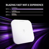 EnGenius AP inalámbrico 4X4 Wi-Fi 6 Dual Band AX3600 | PoE+ de 2.5...