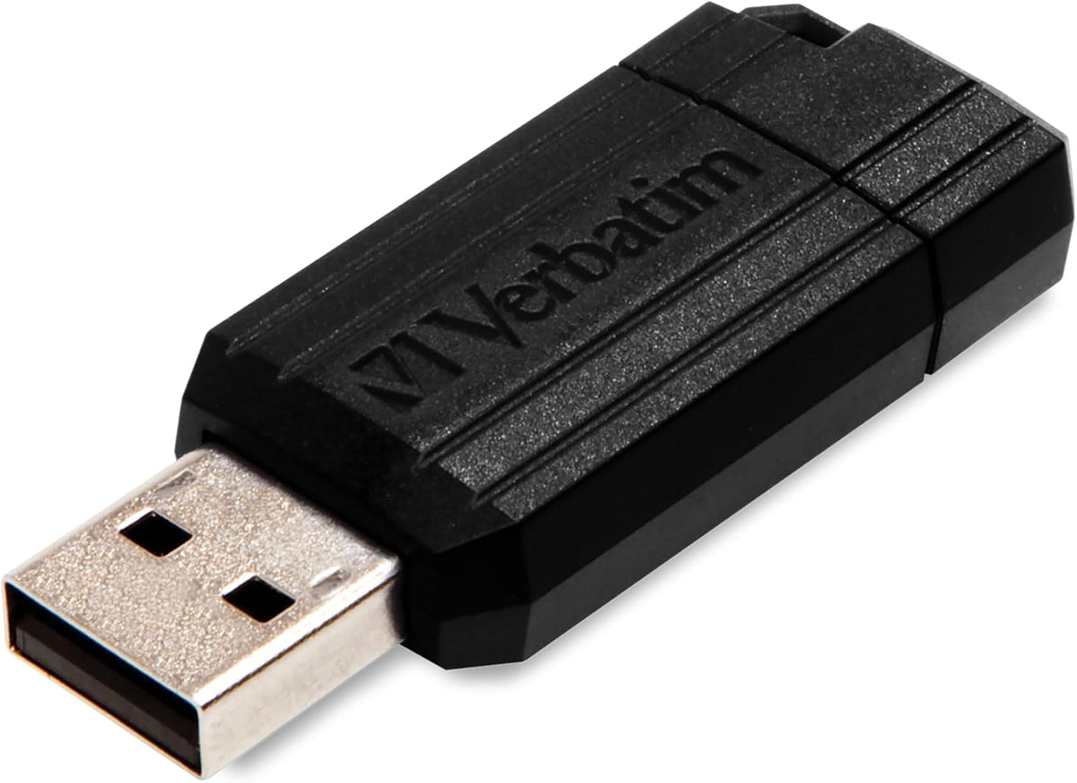 Verbatim Unidad flash USB 2.0 de 32 GB PinStripe retráctil - Busine...