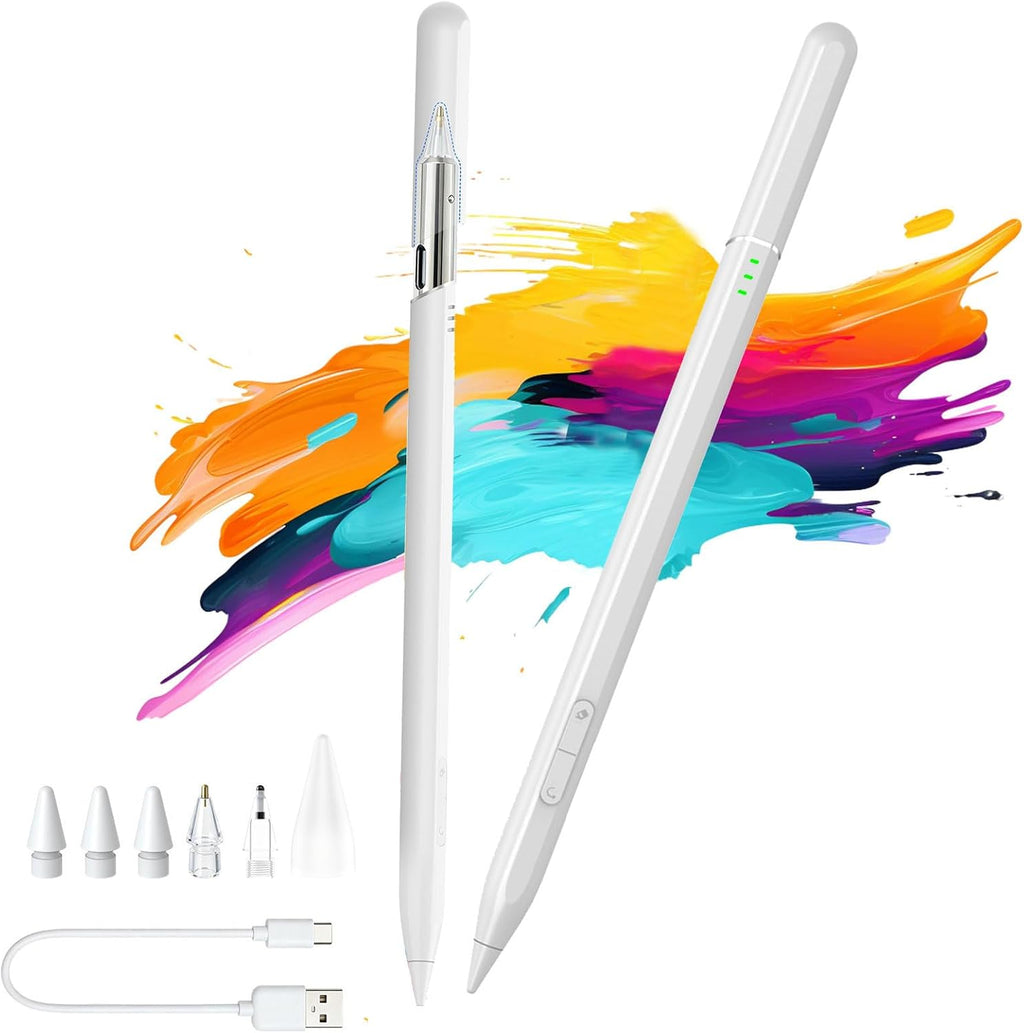 Lápiz óptico para iPad 2018-2026 de carga rápida USB C lápiz para iPad A16