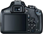 Canon EOS Rebel T7 Cámara DSLR con lente de 18-55mm, Cuerpo con lente de 0.709-2.165 in