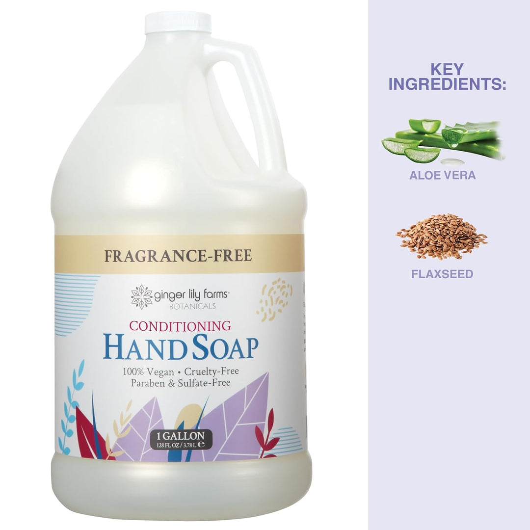 Ginger Lily Farms Botanicals - Jabón de manos natural multiusos sin...