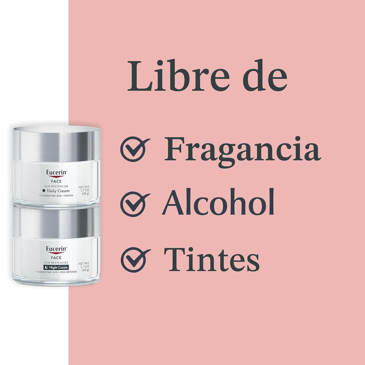 Eucerin Q10 - Set de cuidado de la piel, crema facial diaria antiar...