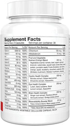 Silver Fern Suplemento diario de múltiples vitaminas y minerales traza de alimentos