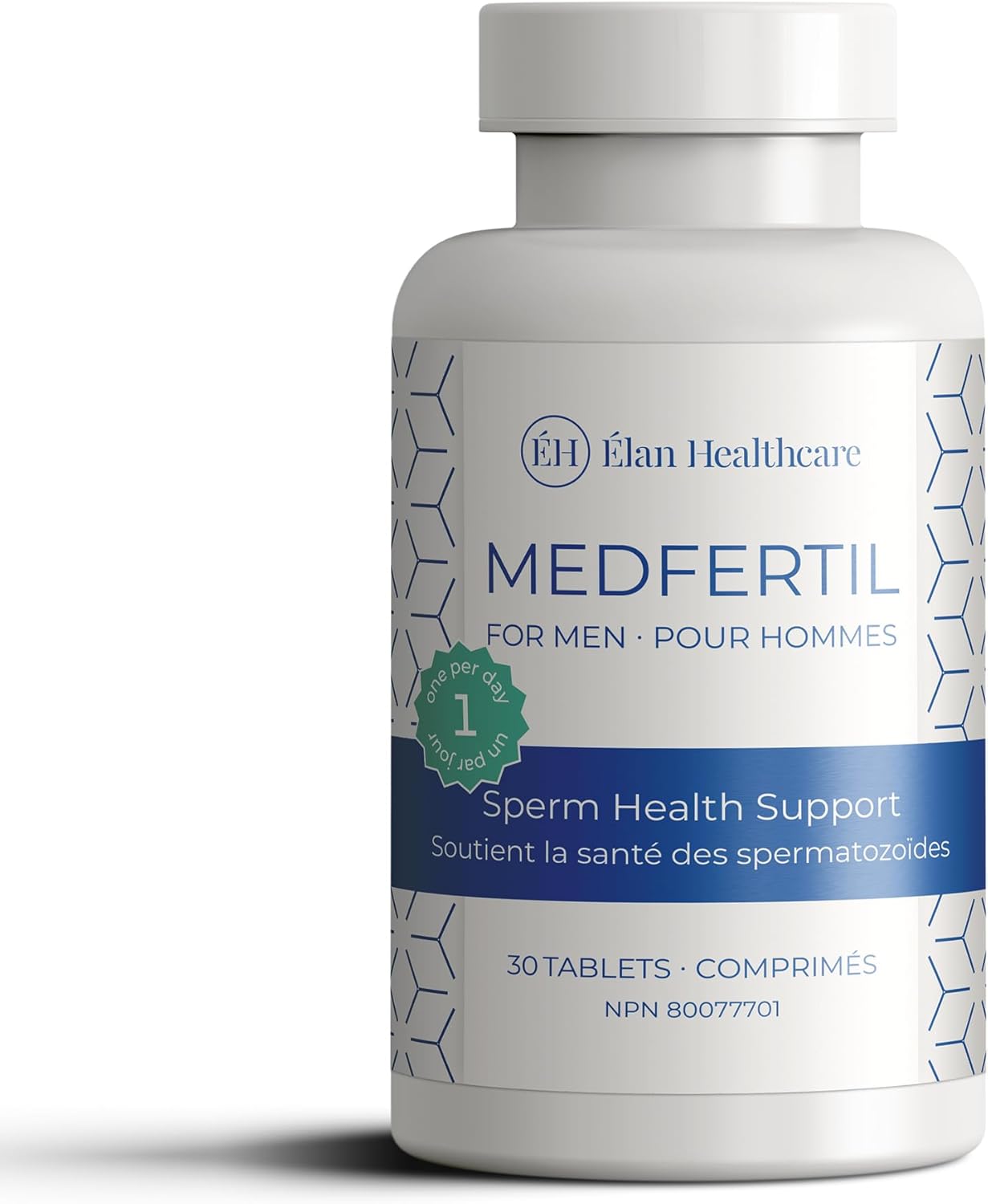 ÉLAN HEALTHCARE Medfertil - Suplemento dietético natural para hombr...