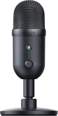 Razer Seiren V2 X - Micrófono USB de condensador para transmisión y juegos en PC: patrón de captación supercardioide - Limitador digital integrado - Monitorización del micrófono y control de ganancia