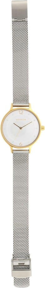 Skagen Anita Lille - Reloj minimalista de acero inoxidable para mujer