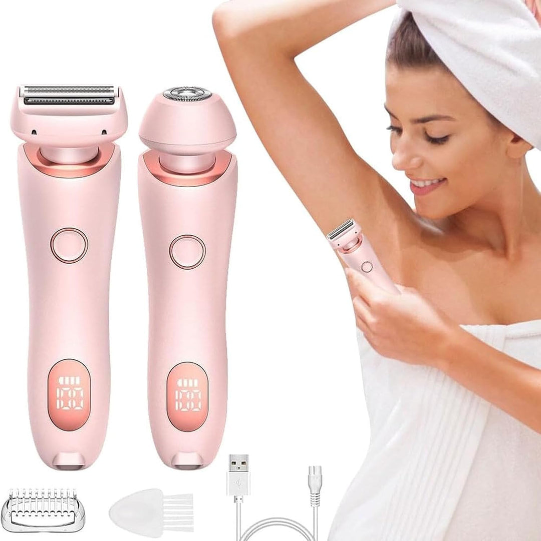 Livora - Afeitadora eléctrica para mujer, recortadora de bikini par...