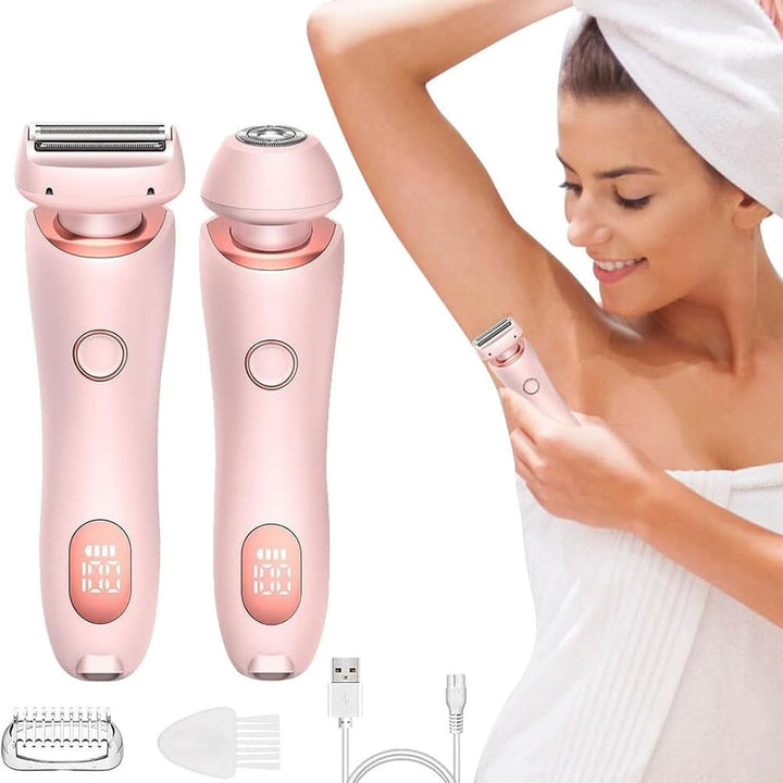 Livora - Afeitadora eléctrica para mujer, recortadora de bikini par...
