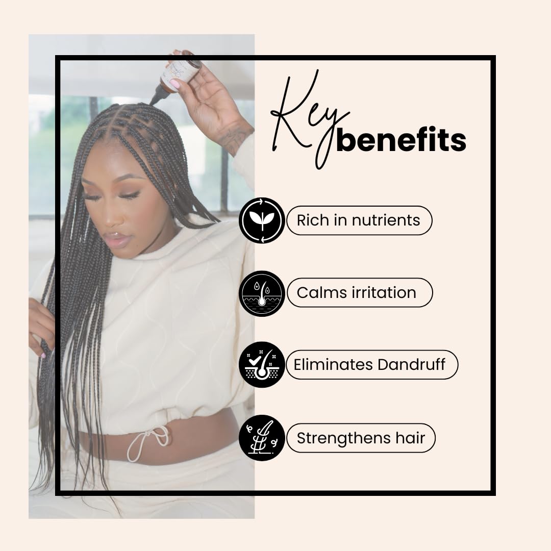 Aceite para el crecimiento del cabello y estimulador del cuero cabe...