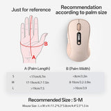 XBG Ratón Bluetooth inalámbrico B15pro, Bluetooth 5.0\/4.0 y 2.4G T...