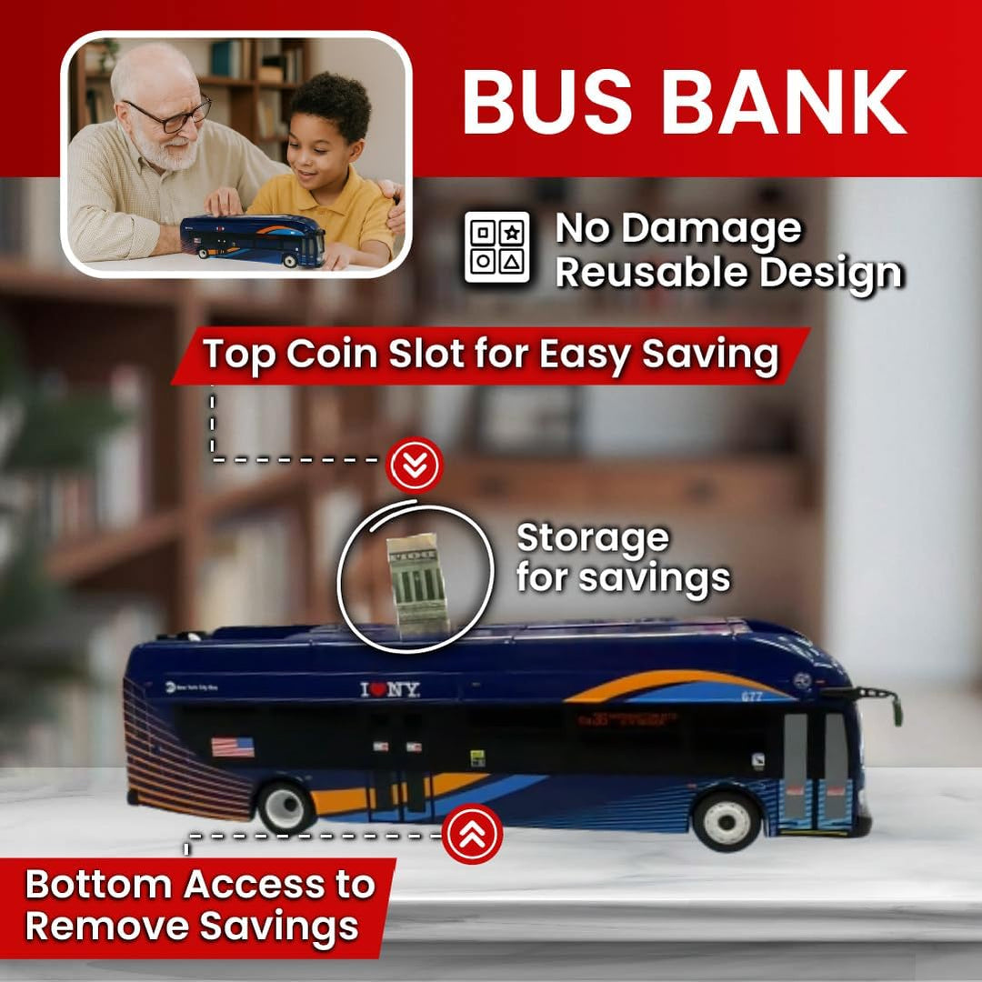 Iconic Replicas Banco de autobuses de tránsito NFI