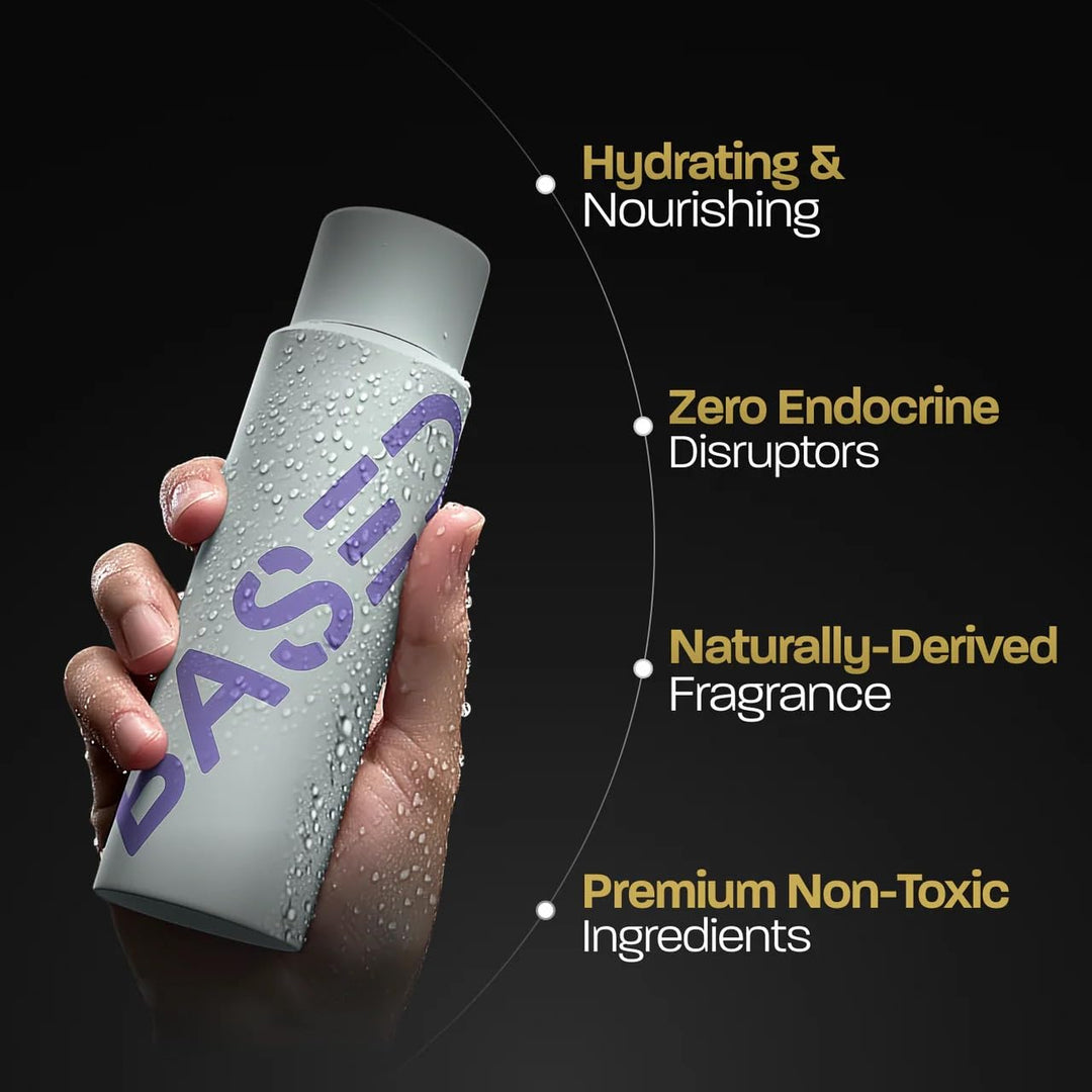 BASED Shower Duo Paquete de Champú y Acondicionador con Aceite de M...