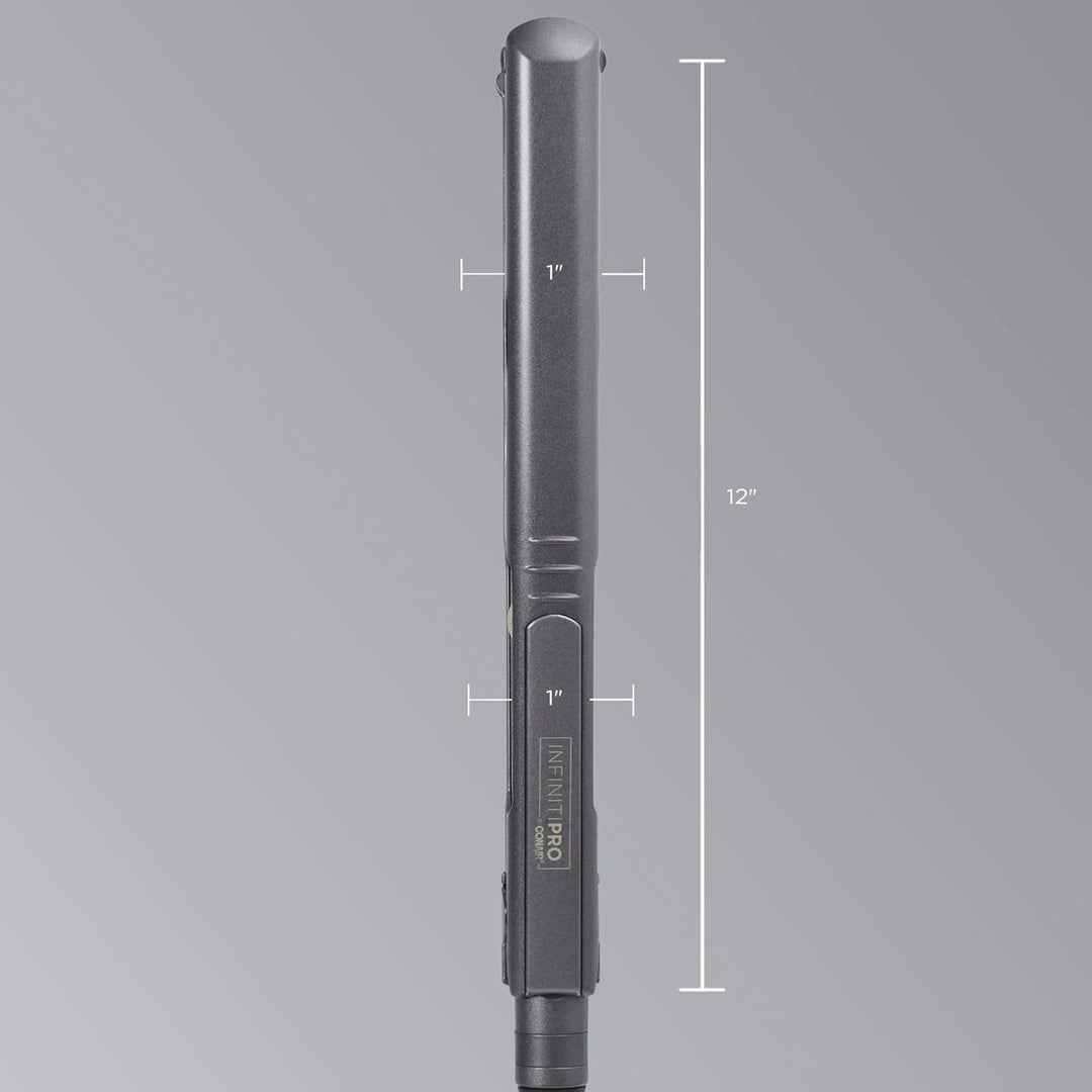 INFINITIPRO BY CONAIR Plancha plana de cerámica turmalina, 1 pulgad...
