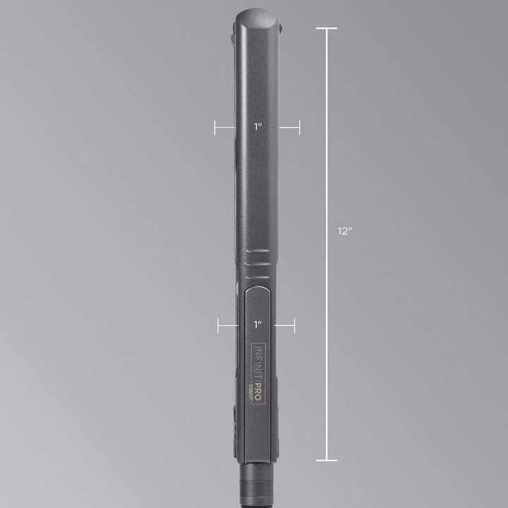 INFINITIPRO BY CONAIR Plancha plana de cerámica turmalina, 1 pulgad...